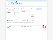 Tablet Screenshot of jobs.confabb.com